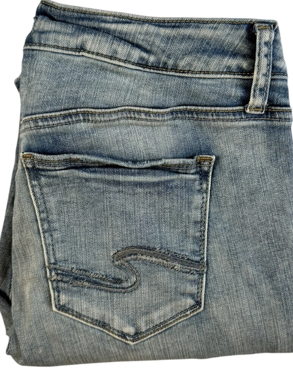 Silver Jeans Suki Slim Boot Light Wash Jeans 31x31